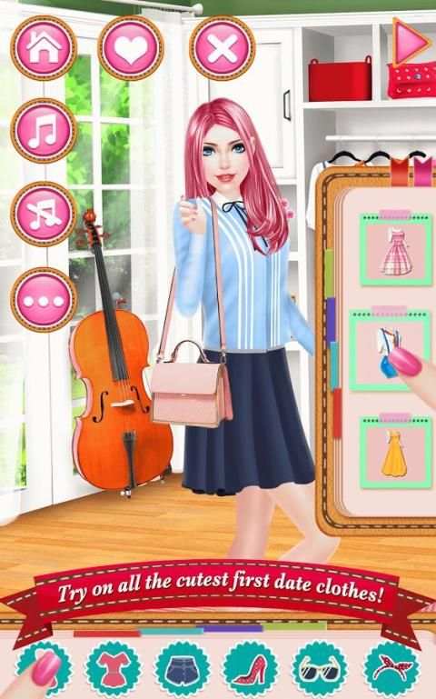 HS First Date - Beauty Salon 2 تصوير الشاشة