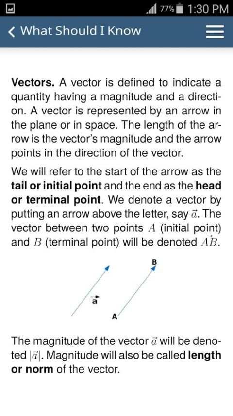 Linear Algebra screenshot 4