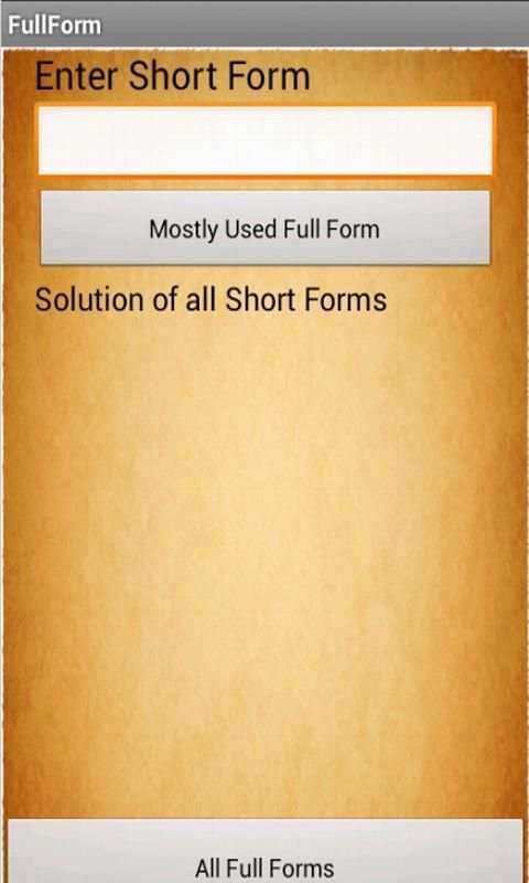 Full Form скриншот 4