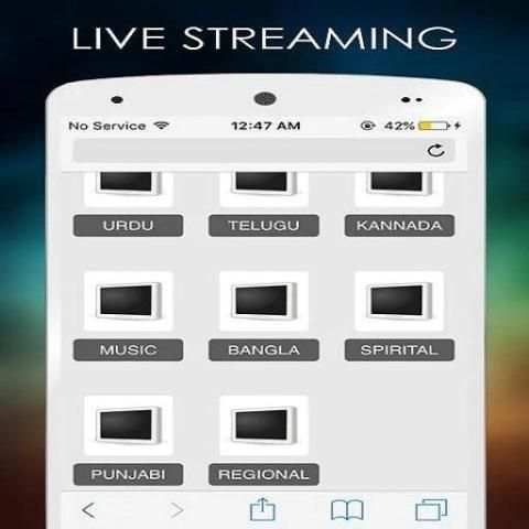 4G Live Tv :HD mobile Tv;3G Tv 1 تصوير الشاشة
