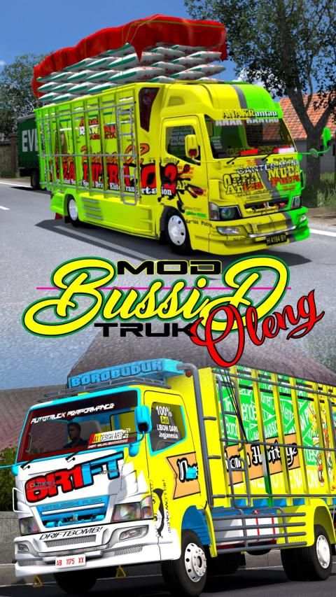 Mod Bussid Truk Oleng स्क्रीनशॉट 1