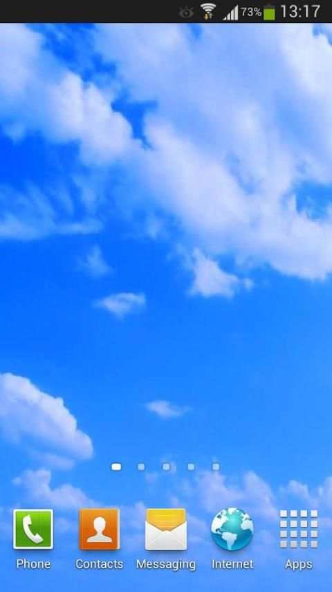 Blue Sky Live Wallpaper HD 3 screenshot 6