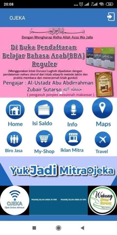 OJEKA - Ojek Online Akhwat screenshot 3