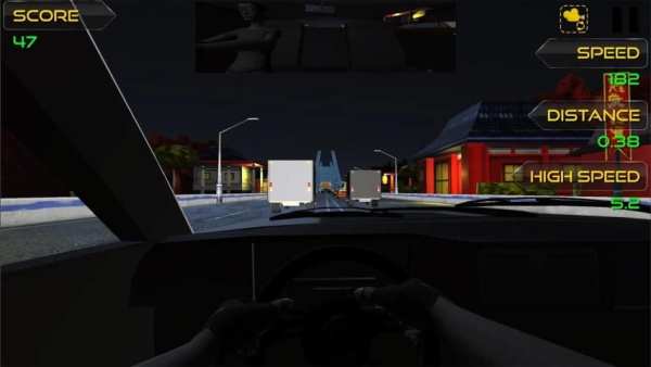 Girl Racing In Car скриншот 4