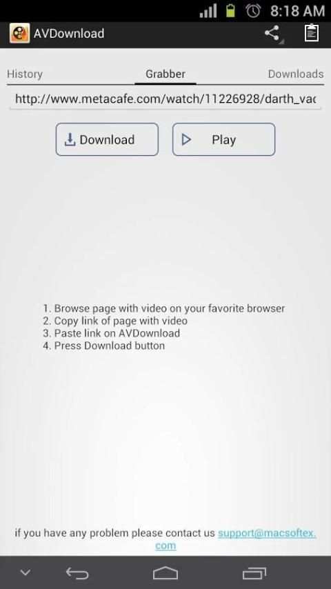 Video Downloader (AVDownload) screenshot 5