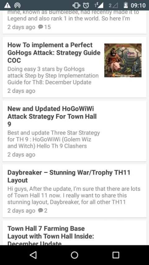 MyGuide for Clash of Clans скриншот 1