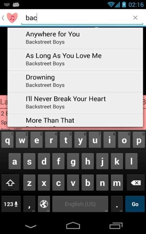 Love songs скриншот 4