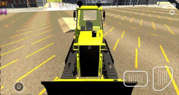 Bulldozer Driving Simulator 3D 2 تصوير الشاشة