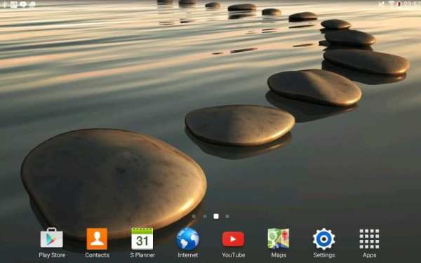 Stone in water Live Wallpaper screenshot 1