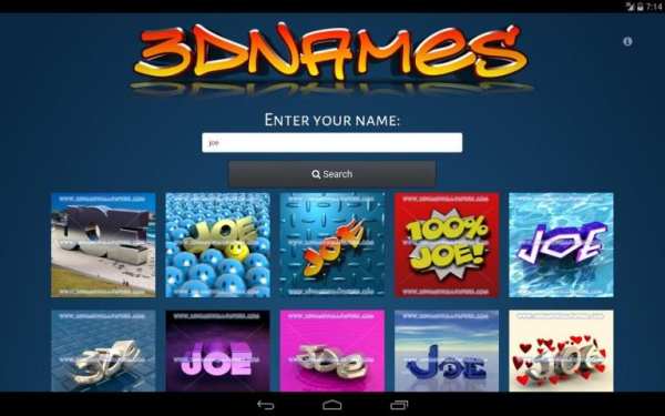 3D Names screenshot 6