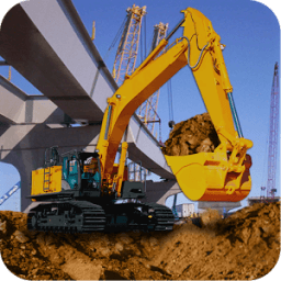 ikon Heavy Excavator Crane Sim 3D