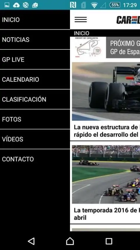 Caranddriverthef1.com Screenshot