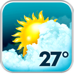 Animated Weather Widget, Clock أيقونة