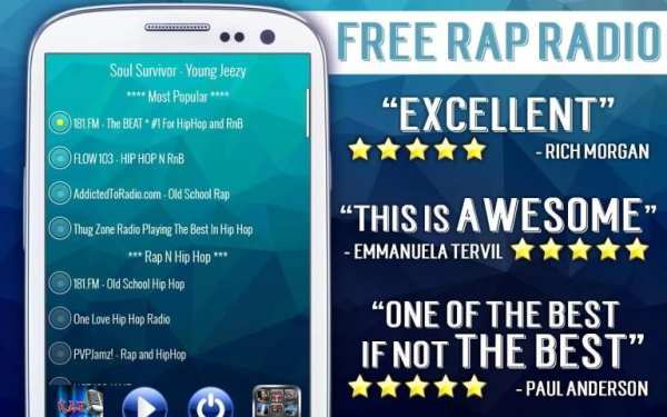 Free Rap Radio स्क्रीनशॉट 1