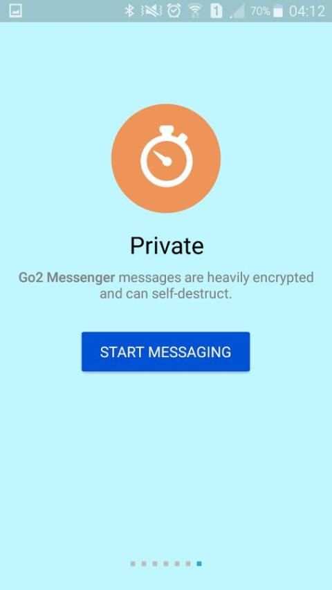 Go2 Messenger screenshot 1