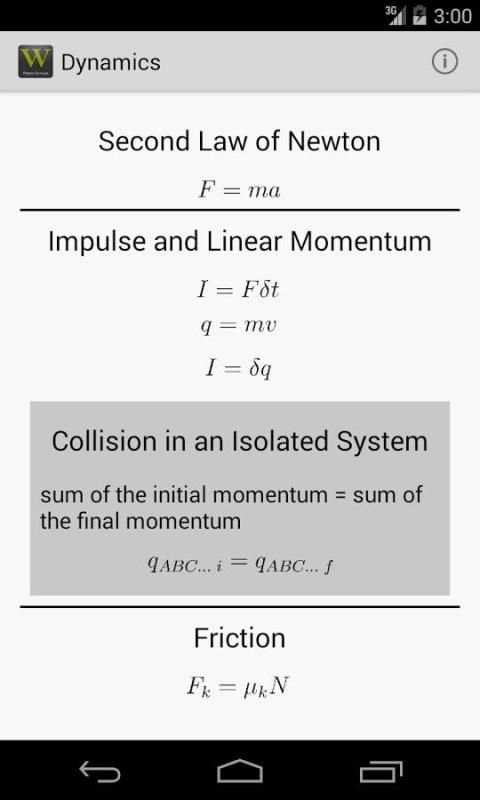 Physics Formulas скриншот 6