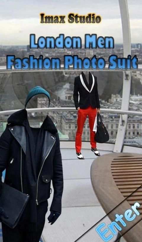 London Men Fashion Photo Suit screenshot 4