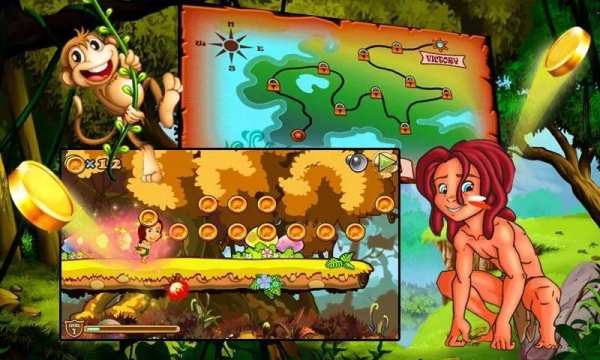 Tarzan Adventure HD 2017 скриншот 2