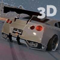 GTR Driving Nissan Winter logo