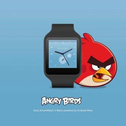 Angry Birds Aviator Watch Face स्क्रीनशॉट 4