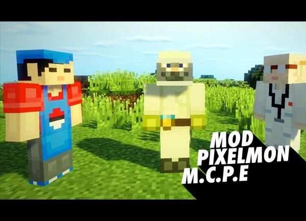 Free Pixelmon Mod M.C.P.E screenshot 1