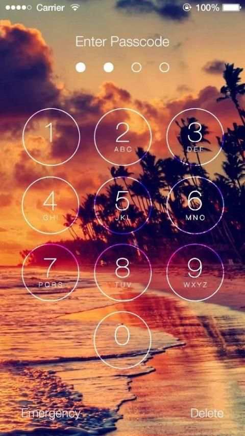 Hd lock screen screenshot 2