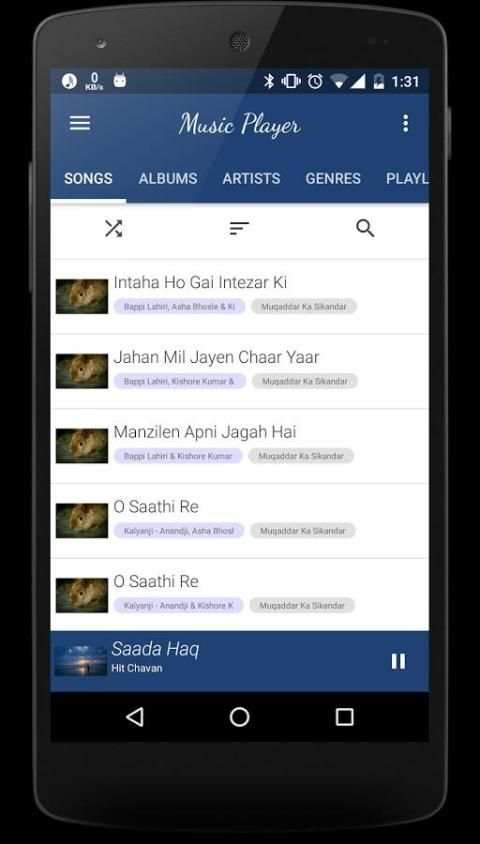 Music Player स्क्रीनशॉट 3