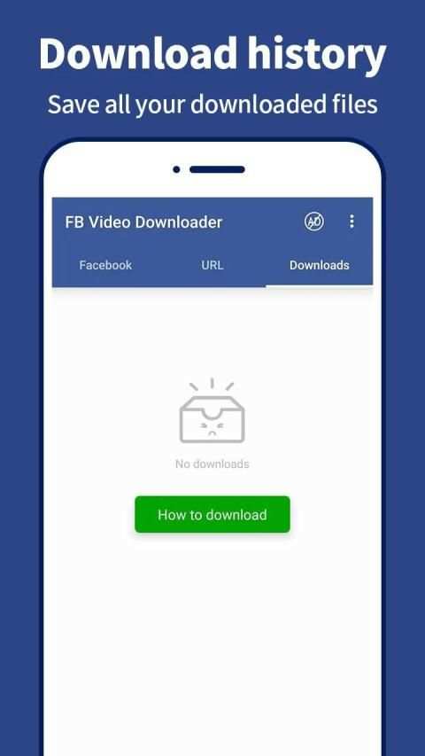 Super Video Download for Facebook Fast 2020 screenshot 1
