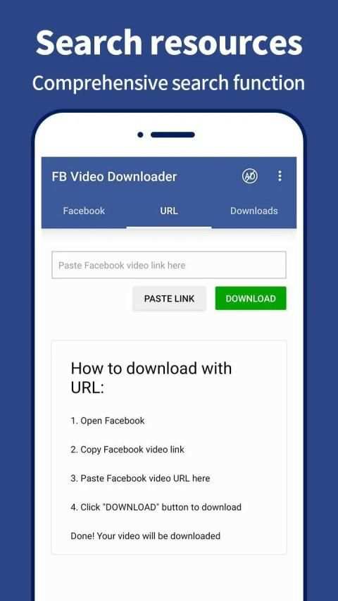 Super Video Download for Facebook Fast 2020 screenshot 2