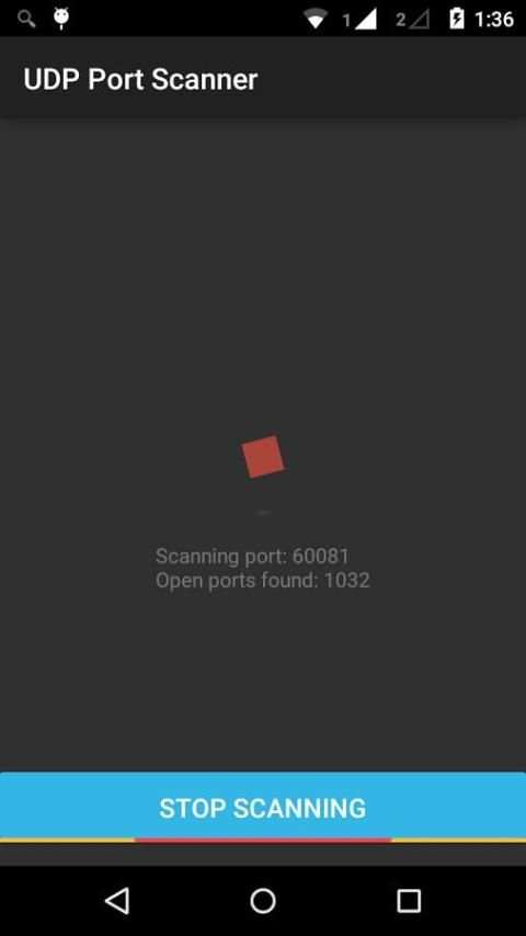 UDP Port Scanner Beta скриншот 3