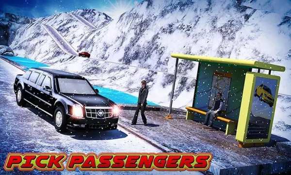Offroad Hill Limo Driving 3D स्क्रीनशॉट 15