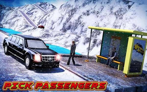 Offroad Hill Limo Driving 3D स्क्रीनशॉट 10