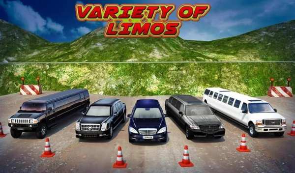 Offroad Hill Limo Driving 3D स्क्रीनशॉट 1