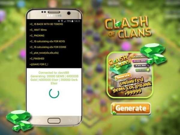 Cheat For Clash Of Clans prank скриншот 2