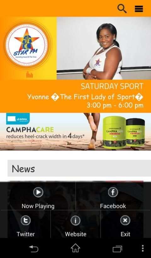 Star FM Zimbabwe 4 تصوير الشاشة