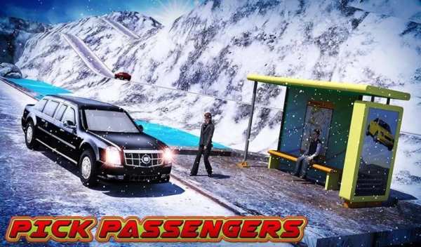 Offroad Hill Limo Driving 3D स्क्रीनशॉट 5