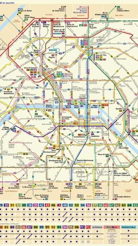 Paris Bus Map screenshot 2