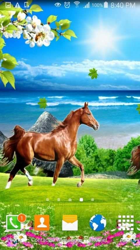 Horses Live Wallpaper screenshot 2