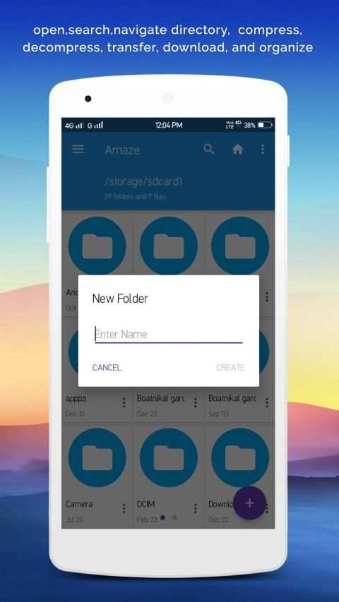 EX File Manager-File Browser स्क्रीनशॉट 2