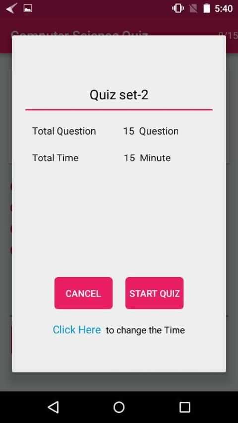 Computer Science Quiz screenshot 8