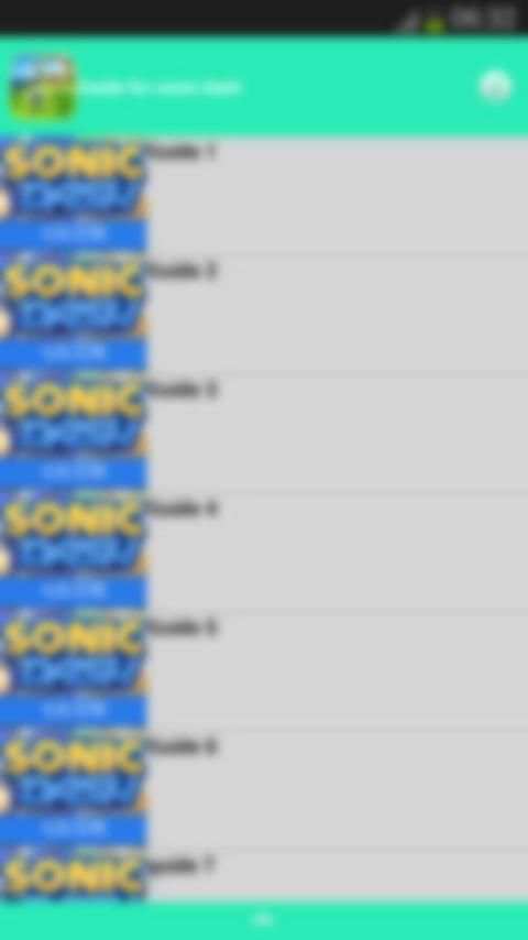 guide sonic dash PRO स्क्रीनशॉट 2