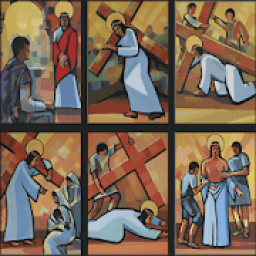 Stations Of the Cross - Catholic, Prayer आइकन