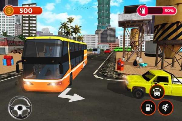High School Bus Simulator: City Bus Driving screenshot 2