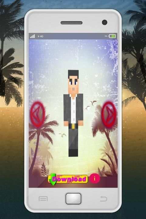 Mod Minecraft GTA Skins 2 تصوير الشاشة