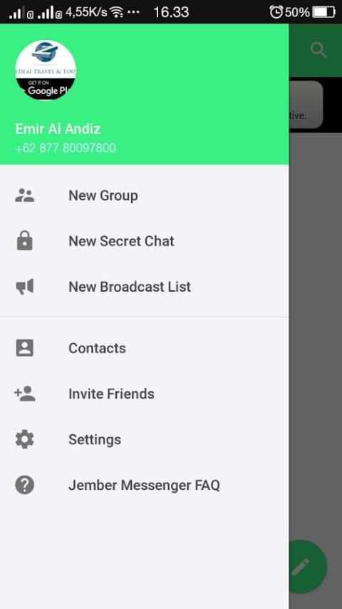 Jember Messenger screenshot 2