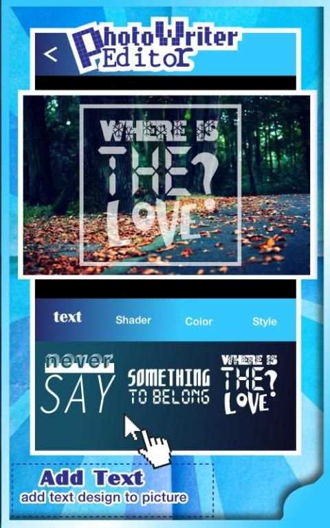 Photo Writer Editor 1 تصوير الشاشة