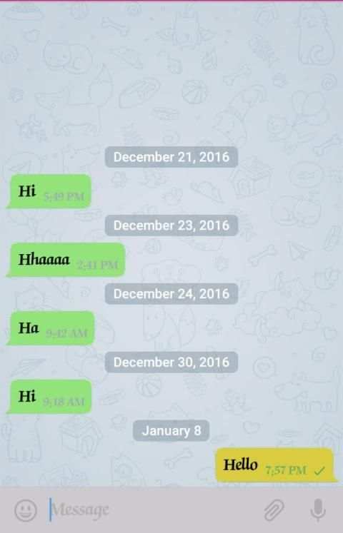 SmsUpp Messenger 3 تصوير الشاشة