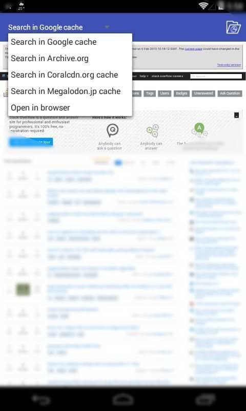 Search page in Web Archive 3 تصوير الشاشة