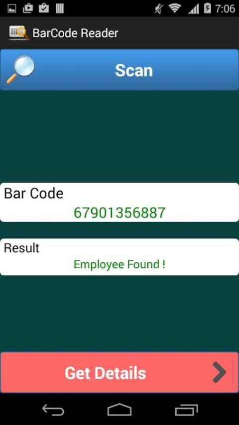 Barcode Reader स्क्रीनशॉट 4