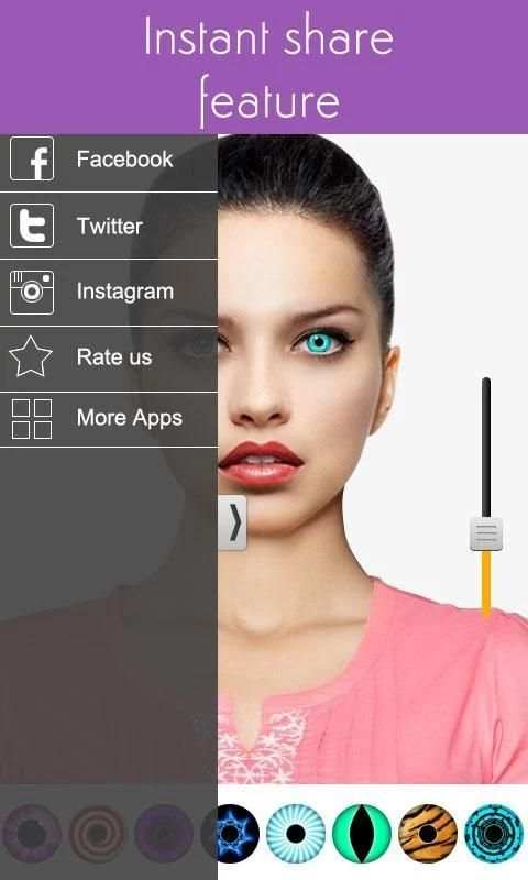 Eye Color Changer Booth скриншот 3